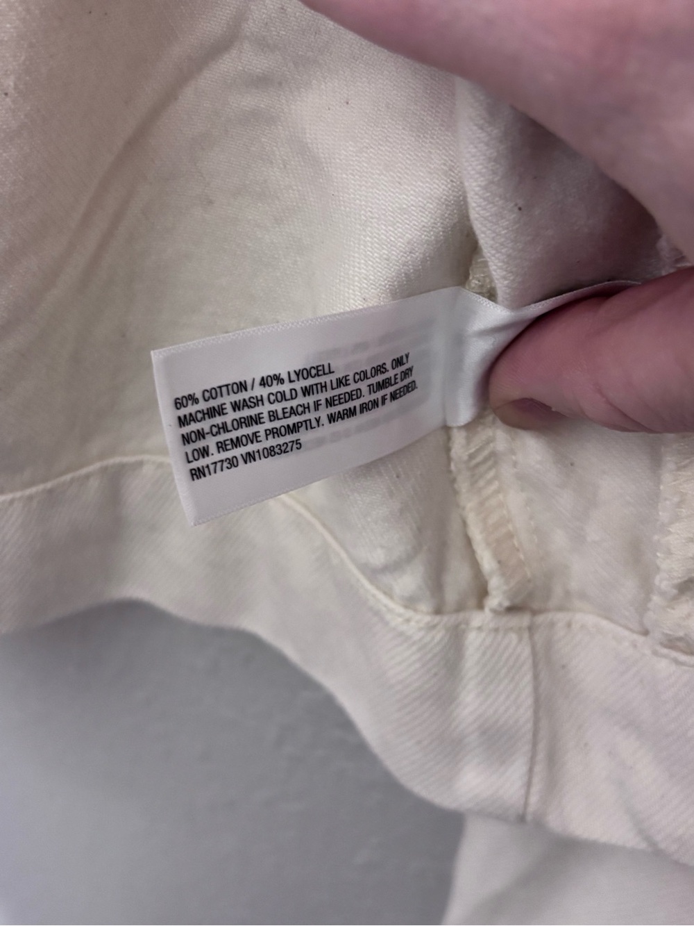Universal Thread Cream Lightweight Jean Jacket - Picture 3 of 5